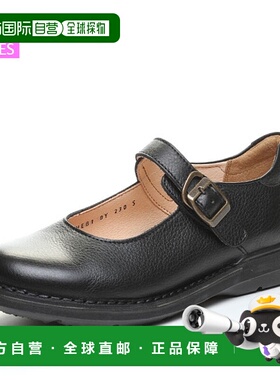 日本直邮Moonstar 女士鞋 SLOW FACTORY SL One Belt 01 黑色 MOO