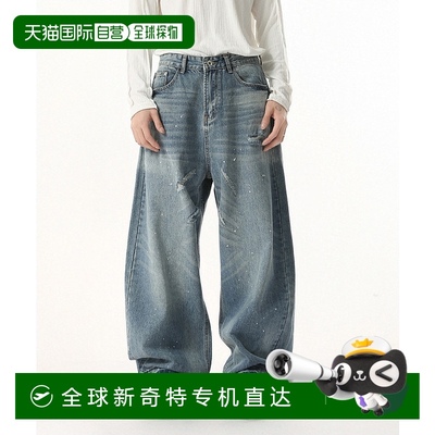 1h可退 日本直邮CORPUS TOKYO 男女同款复古牛仔宽松 tapered 牛