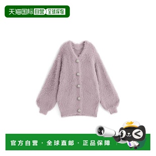 日本直邮日潮 GRL水钻纽扣羽毛针织开衫kz278针织衫