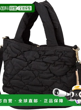 【日本直邮】Hapitas Snoopy 绗缝手提袋 6088 黑