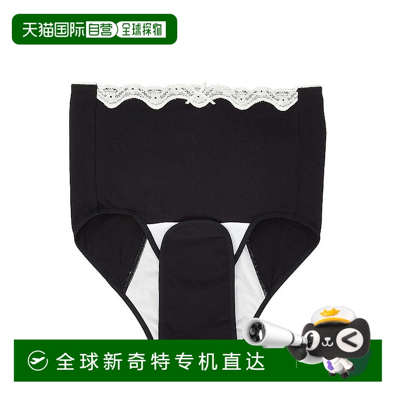 【日本直邮】Inujirushi犬印本铺孕妇内裤体感舒适黑色绵C1027M-L