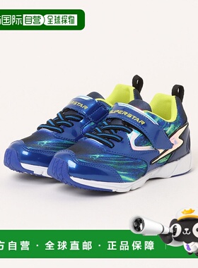 1h可退 日本直邮MOONSTAR 男童 蓝色级明星系列17-21cm 运动鞋 K7