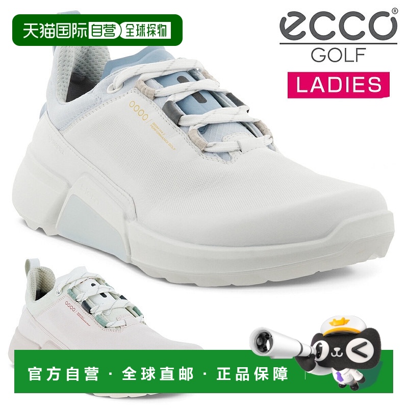日本直邮ECCO BIOM H4 Lace 女士防水无钉高尔夫球鞋108603）