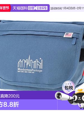 日本直邮Manhattan Portage 单肩包 MP1605CNVS-BLU新款