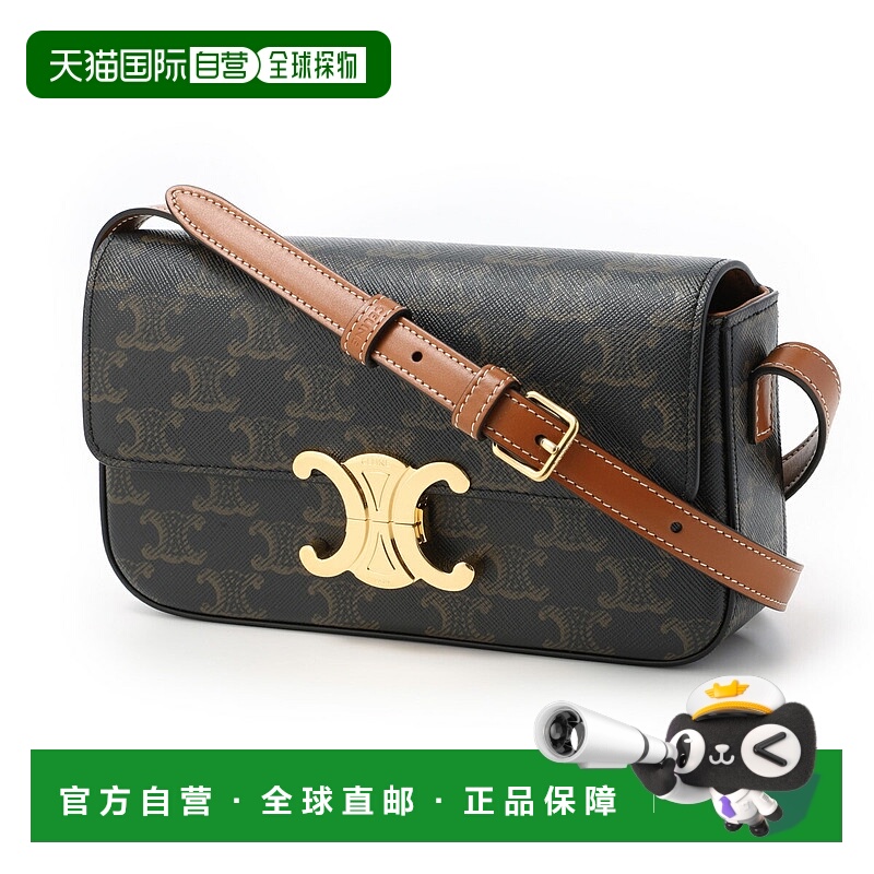 日本直邮CELINE 单肩包斜挎包 女士19414 2cuz 04lu TRIOMPHE
