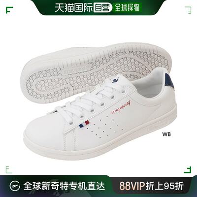 日本直邮le coq sportif 男士女士 LA ROLAND SL 合成革运动鞋 系