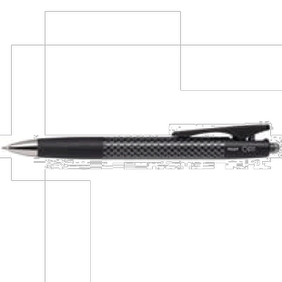 【日本直邮】Pilot百乐 Opt圆珠笔油性笔 碳 BOP-20F-CB 10支装