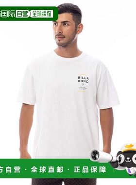 日本直邮BILLABONG 男士 SUNBLOCK 半袖T恤 BF011207 白色