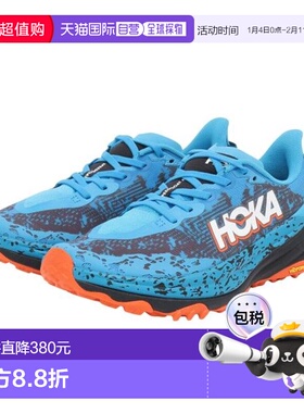 日本直邮HOKA 速鹰6跑步训练鞋 [61147791-SWRD] 蓝色 黑色