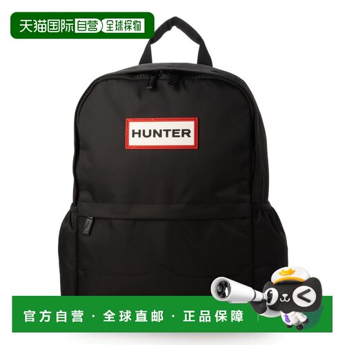 日本直邮HUNTER UBB5028KBM-BLK Hunter尼龙背包（黑色）双肩包