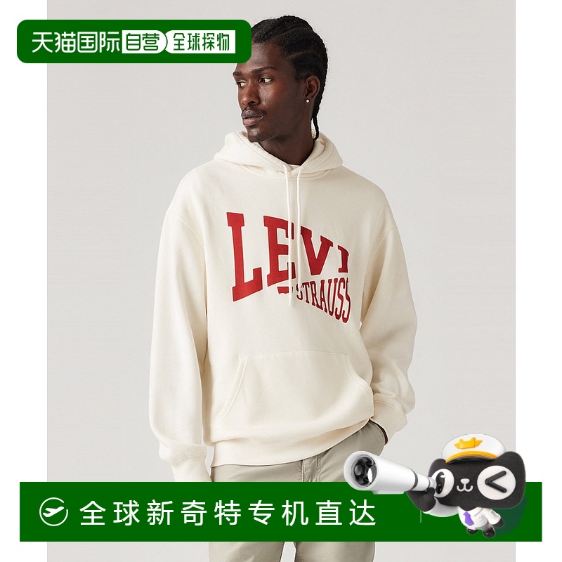 日本直邮Levi's 男士图案连帽卫衣 384790409