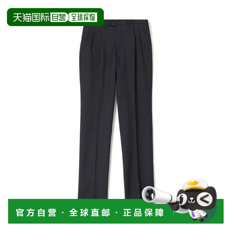 1h可退 日本直邮TOMORROWLAND Horizon Twill 2褶皱修身西裤 E.Ze