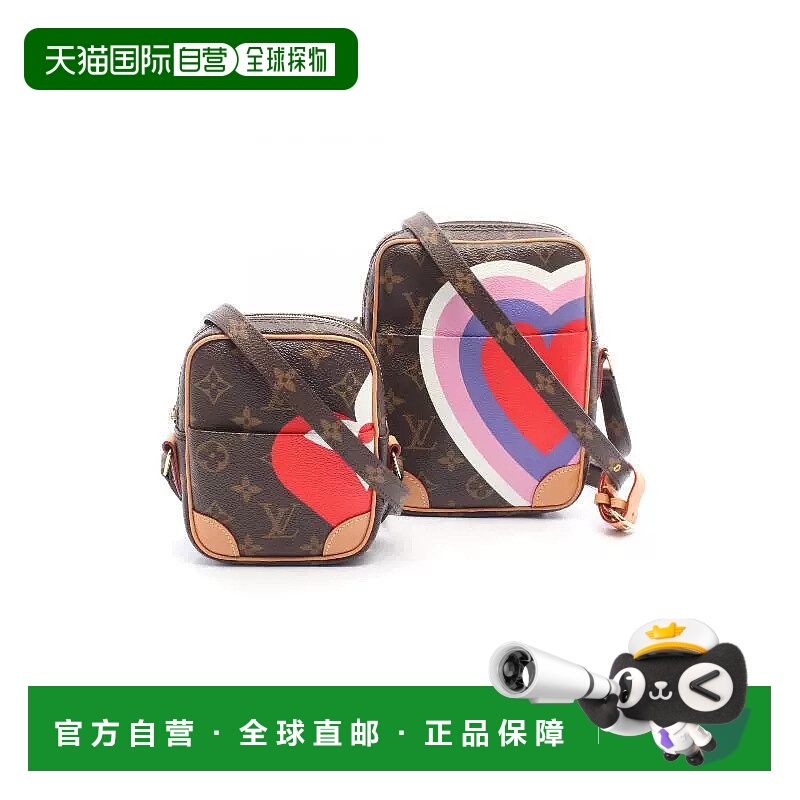 1h可退 日本直邮中古LV路易威登女包A级95新Shoulder bag肩包涂层
