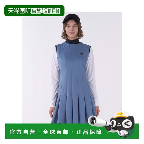 日本直邮 LANVIN SPORT 女士吸汗UV防晒高尔夫拼接连衣裙 VG5FOP6
