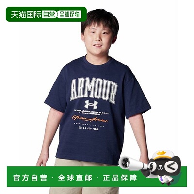 日本直邮 UA Heavyweight Cotton Graphic Short Sleeve T-shirt