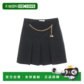 日本直邮中古Celine赛琳女A级95新skirt裙子羊毛裙子黑色