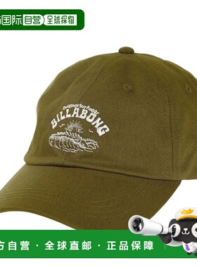 日本直邮BILLABONG 女士棉质斜纹棒球帽 BD013972 [AVO_] 帽子