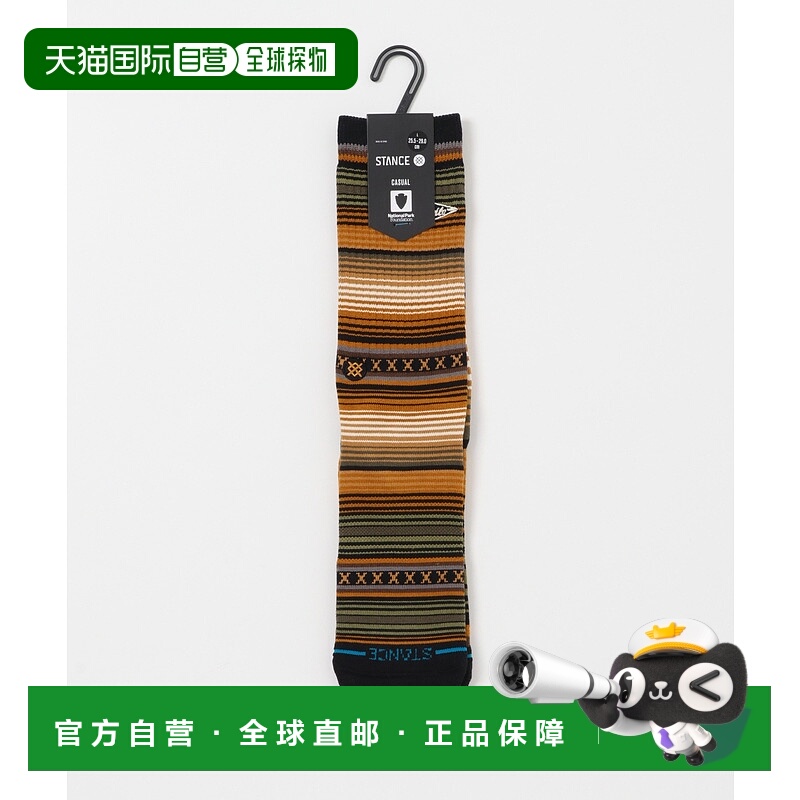 1h可退 日本直邮STANCE 男装 秋冬保暖 Crew 袜子