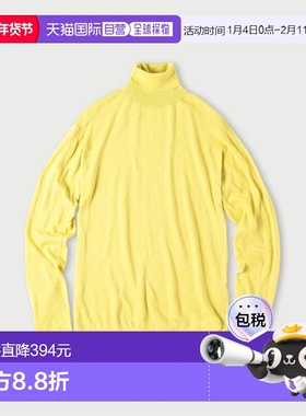 1h可退 日本直邮45R 全棉纱908高领衫长袖上衣男装