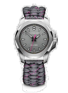 【日本直邮】VICTORINOX I.N.O.X. V不锈钢灰色表盘241771女士手