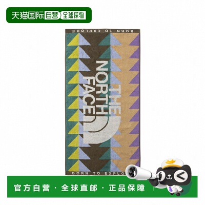 日本直邮THE NORTH FACE 儿童徒步毛巾 婴儿款 彩虹色
