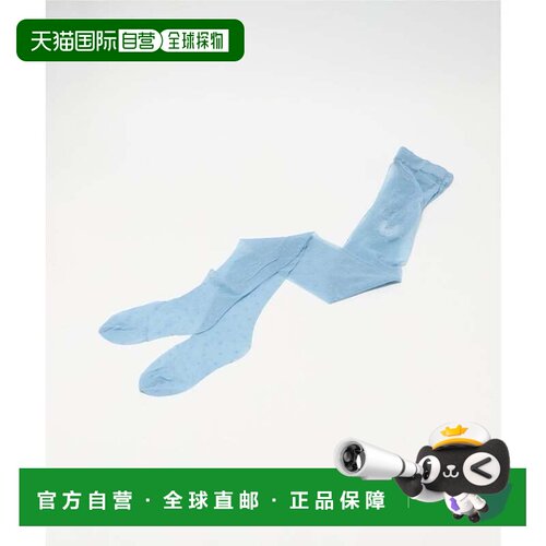 日本直邮FALKE DOT 15D 连裤袜 浅蓝