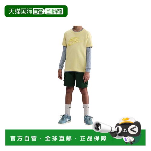 日本直邮Nike/耐克时尚潮流百搭实用舒适短裤儿童款 FZ4903