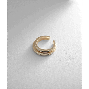 日潮跑腿COCOSHNIK Shinogi 2 排耳夹(单耳)耳骨夹耳环配饰