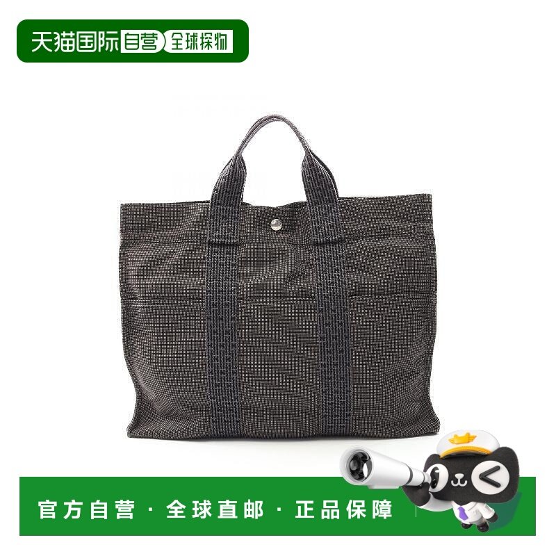 1h可退 日本直邮中古Hermes爱马仕男包B级9新Tote Bag托特包帆布