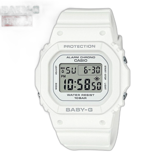 日本直邮CASIO BABY-G Baby G 数字方形白色 BGD-565U-7JF