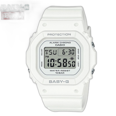 日本直邮CASIO BABY-G Baby G 数字方形白色 BGD-565U-7JF
