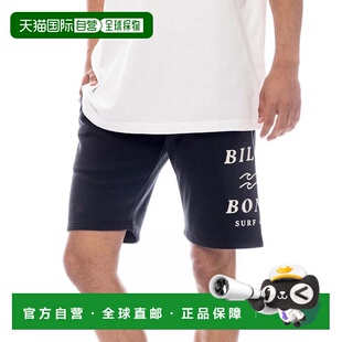 日本直邮BILLABONG 男士LOGO短裤 BF011602 黑色 下装休闲裤