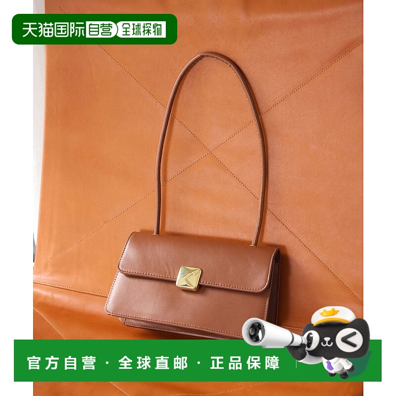 1h可退 日本直邮Edit Sheen 女士金属饰板单手柄方形包 SH24F0413