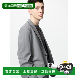 日潮跑腿UNIQLO优衣库 千鸟商务休闲夹克 482225