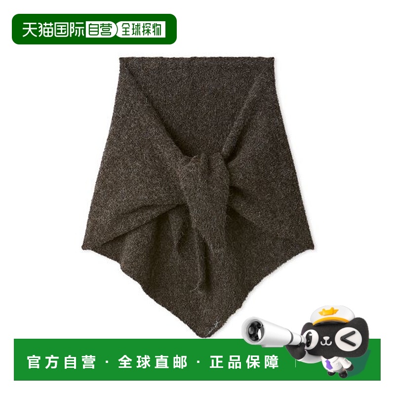 1h可退 日本直邮Mila Owen 女装 三角形毛织披肩 柔软蓬松设计 细