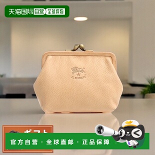 自营｜IL BISONTE 零钱包 SCP005-PV0005-NA125 男士天然零钱包