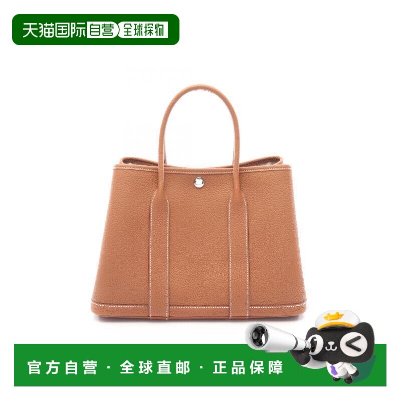 1h可退 日本直邮中古Hermes爱马仕女包S级99新Garden Party TPM花