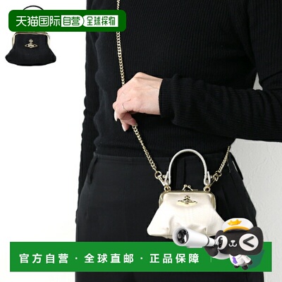 日本直邮Vivienne Westwood 迷你奶奶框手提包/单肩包 5A010005W