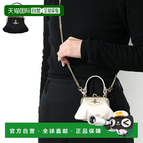 日本直邮Vivienne Westwood 迷你奶奶框手提包/单肩包 5A010005W