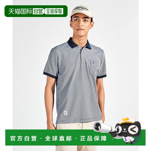 日本直邮Munsingwear 防晒NIR圆点鹿纹半袖POLO衫 [M01871EM01296