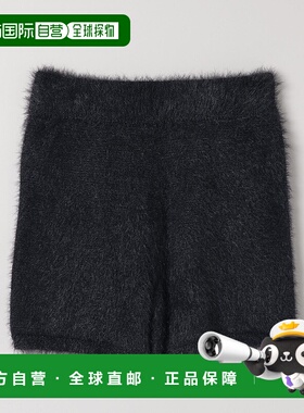 1h可退 日本直邮25quee 女装 高腰弹力针织短裤 587782休闲裤