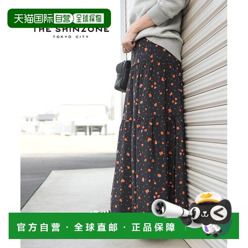 日本直邮THE SHINZONE TINY BLOSSOM 女士印花长裙 26AMSSK01