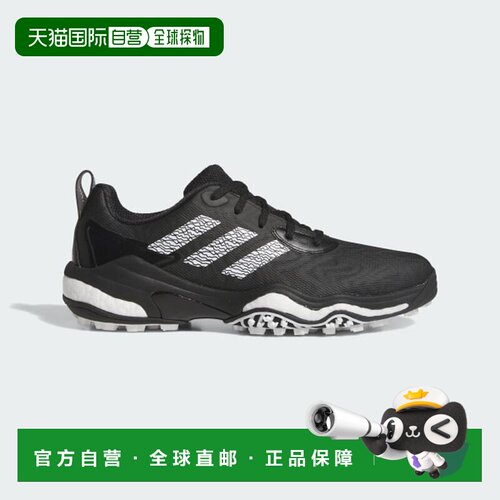 日本直邮adidas CODECHAOS 25 舒适 低帮 高尔夫球鞋 男款 黑色