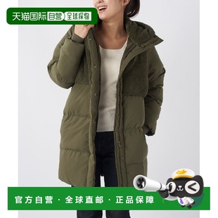 拼接仿毛领绗缝夹克 1h可退 女装 pacific 半拉链设 日本直邮ocean