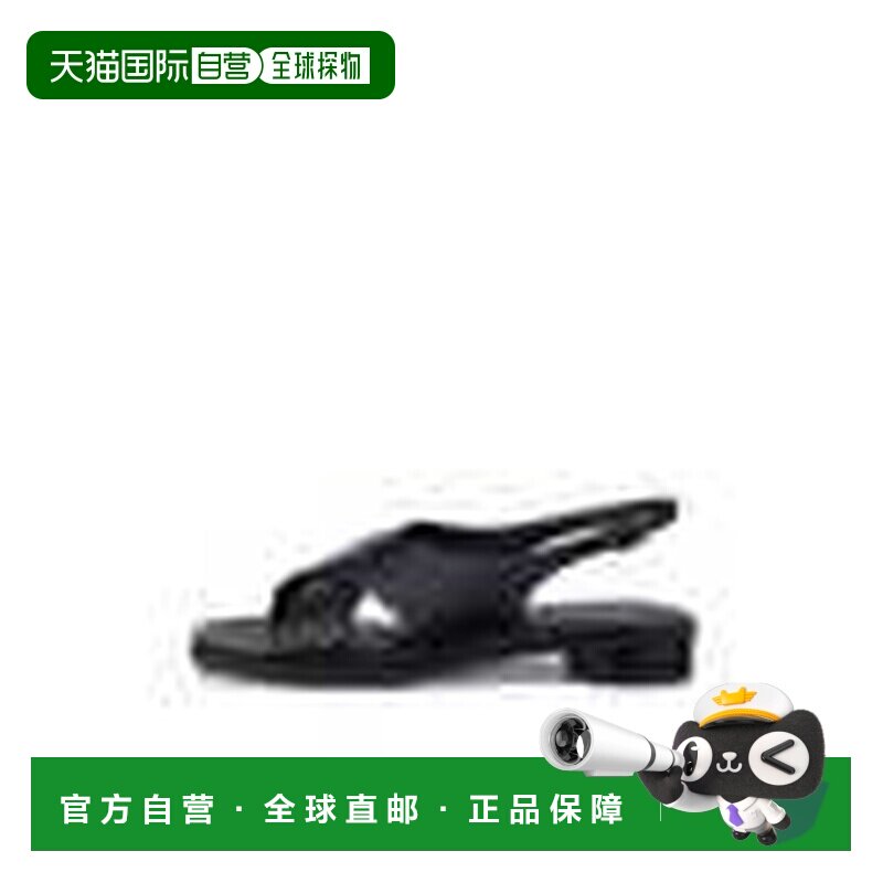日本直邮Ecco/爱步雕塑25 羊皮革 时尚舒适简约 一字带凉鞋 女款