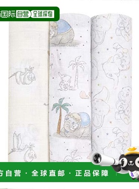 【日本直邮】襁褓迪斯尼纱布婴儿[棉100％] ASWC30004DIJ正品