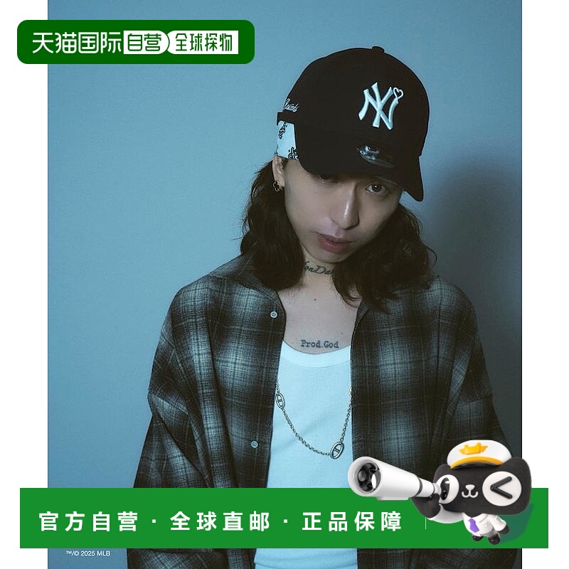 1h可退 日本直邮BASICKS 女士联名New Era MLB棒球帽 心形刺绣9FO