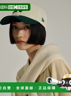 1h可退 日本直邮NEW ERA 女装 BASICKS联名 Athletics棒球帽 半透