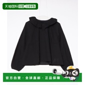 全棉衬衫 1h可退 春夏透气设计 女装 荷叶边领 日本直邮ROSE BUD