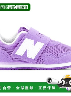 日本直邮New Balance 儿童魔术贴运动鞋紫色IV323CC男女通用儿童